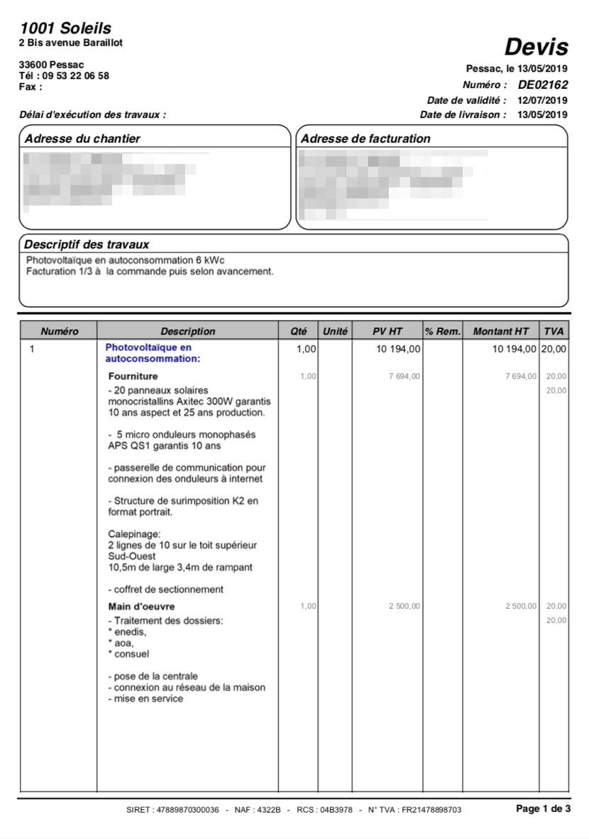 obtenez votre devis personnalisé pour l'installation de panneaux photovoltaïques. comparez les offres des meilleurs fournisseurs et découvrez comment diminuer votre facture d'énergie tout en contribuant à la protection de l'environnement.