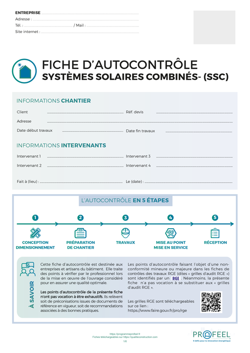 découvrez notre fiche de contrôle photovoltaïque, un outil essentiel pour garantir l'efficacité de votre installation solaire. obtenez des conseils pratiques, vérifiez les performances et assurez la durabilité de votre système photovoltaïque.