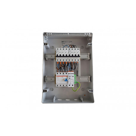 installation-photovoltaique-triphase-3 Schéma d'installation photovoltaïque triphasé avec micro-onduleur