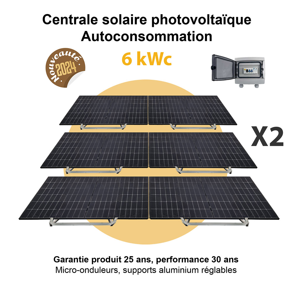 découvrez les avantages de la production photovoltaïque avec une installation de 6 kwc. transformez la lumière du soleil en électricité, réduisez vos factures d'énergie et contribuez à une planète plus verte. idéal pour les foyers et les petites entreprises souhaitant bénéficier d'une énergie renouvelable et durable.