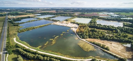 centrale-solaire-flottante-en-vendee-1 En Vendée, lancement d’un projet innovant de centrale solaire flottante sur un bassin agricole
