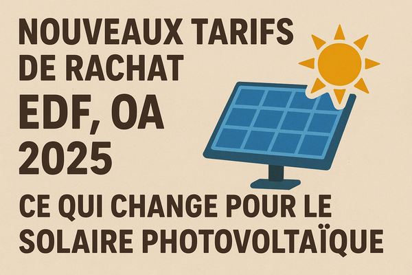 tarifs-2026-rachat-electricite-photovoltaique-edf-oa Tarifs 2026 : Découvrez à quel prix EDF OA rachète l'électricité de vos panneaux photovoltaïques